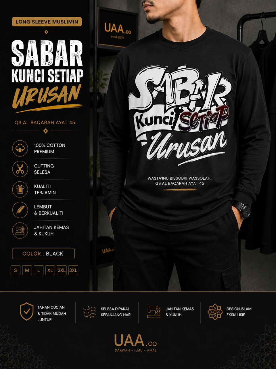 Long Sleeve : Sabar