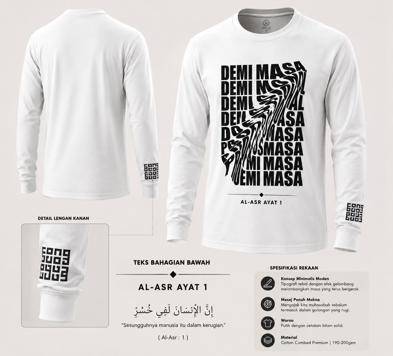 Long Sleeve : Demi Masa