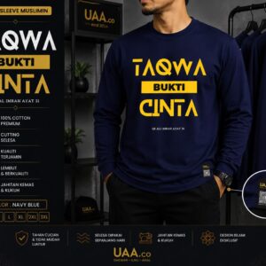 Long Sleeve : Taqwa Bukti Cinta